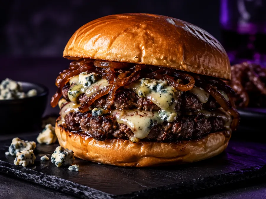 Insta Blue de Insta Burger, hamburguesería en Bolívar