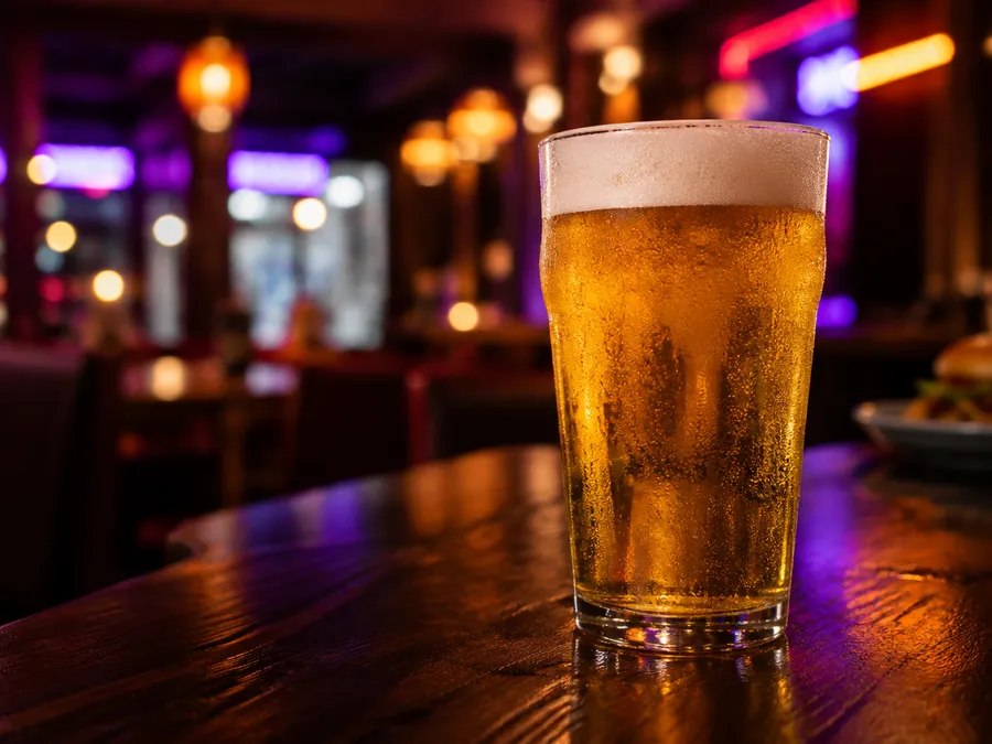 Pinta de birra de Insta Burger, hamburguesería en Bolívar